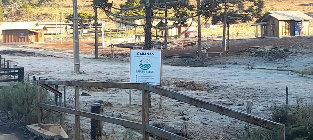 Cabanas Fazenda Rancho Alegre Urubici Mundo Novo  Εξωτερικό φωτογραφία